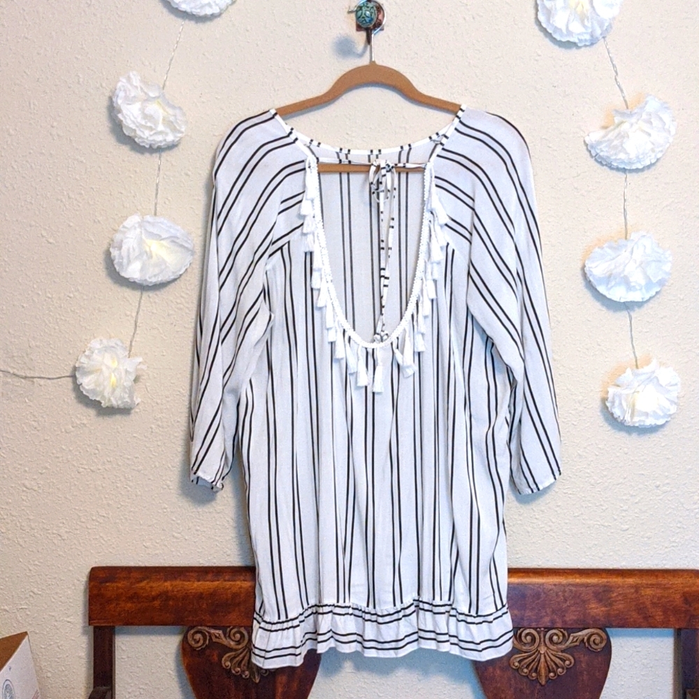 Tassel Swim Cover Up OSFM